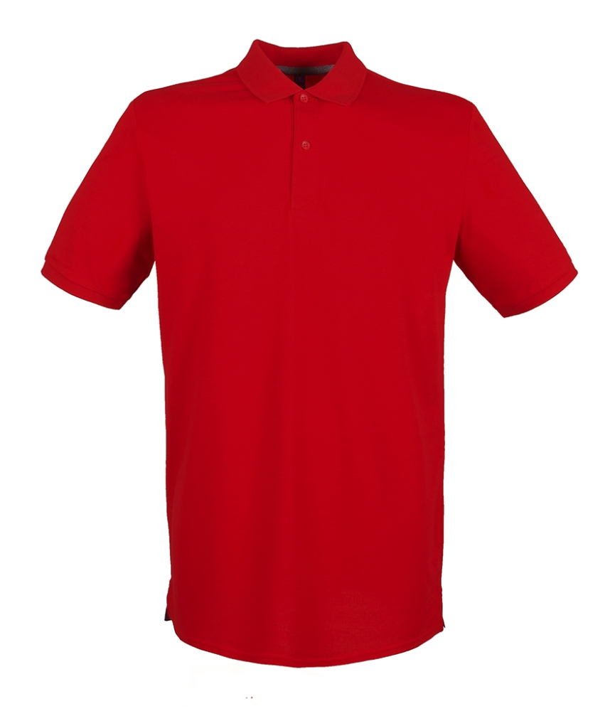 Henbury Modern Fit Cotton Piqué Polo Shirt