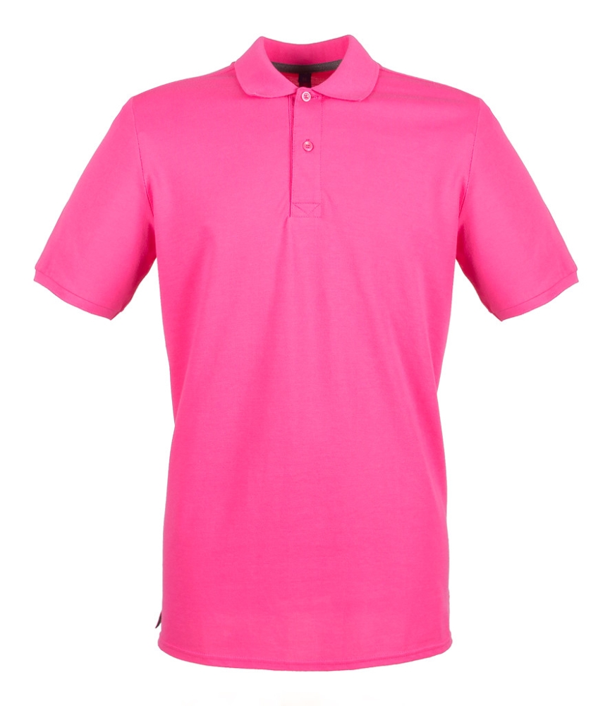 Henbury Modern Fit Cotton Piqué Polo Shirt
