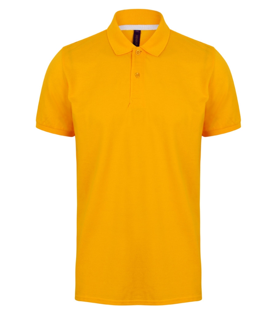 Henbury Modern Fit Cotton Piqué Polo Shirt