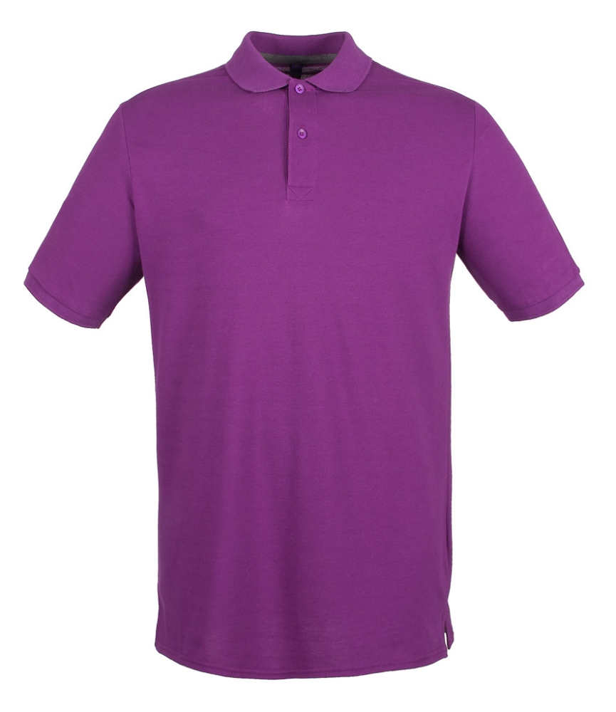 Henbury Modern Fit Cotton Piqué Polo Shirt