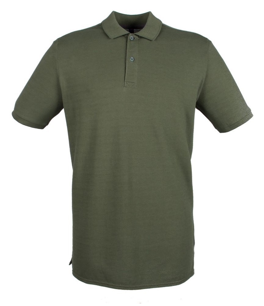 Henbury Modern Fit Cotton Piqué Polo Shirt