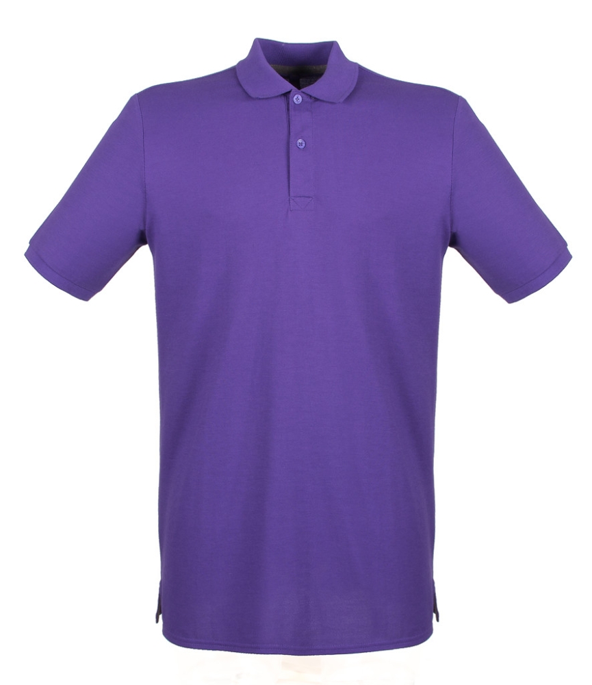 Henbury Modern Fit Cotton Piqué Polo Shirt