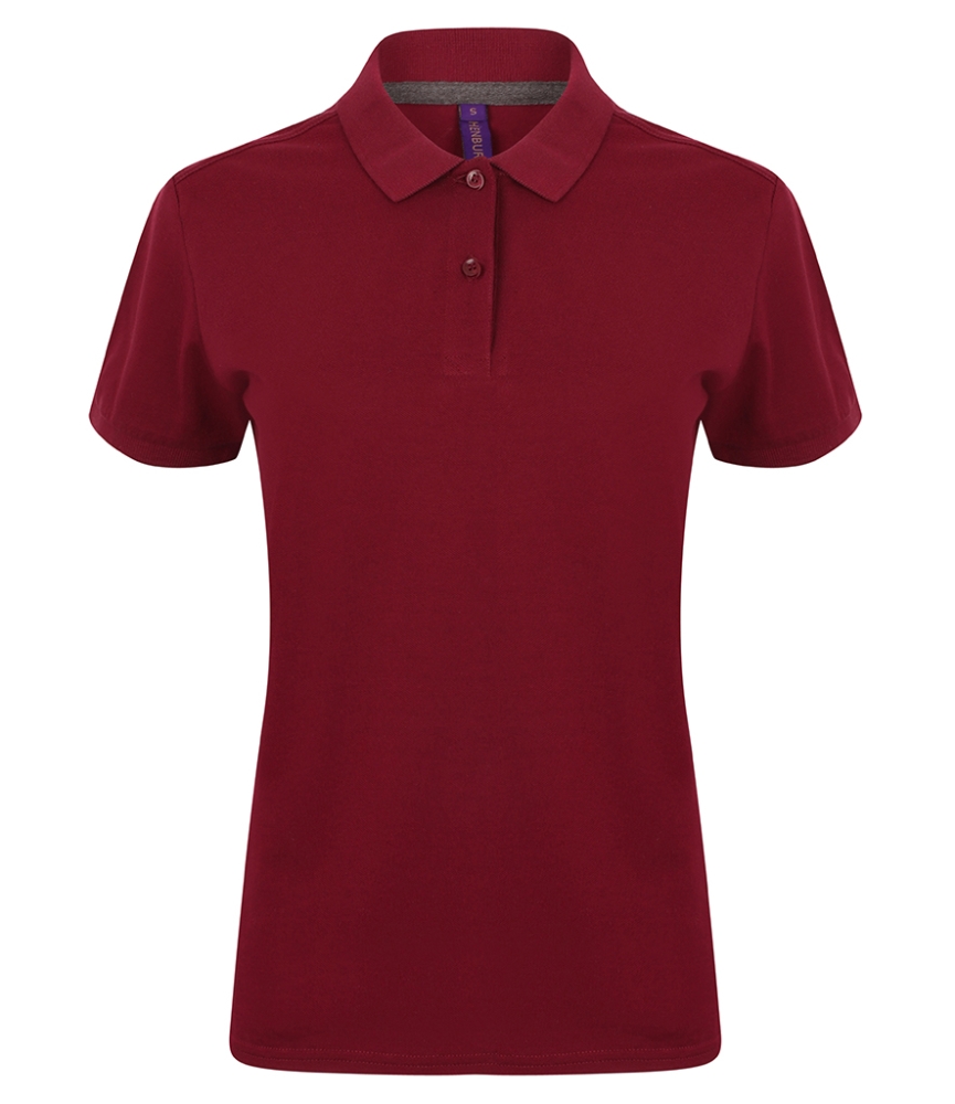 Henbury Ladies Modern Fit Cotton Piqué Polo Shirt
