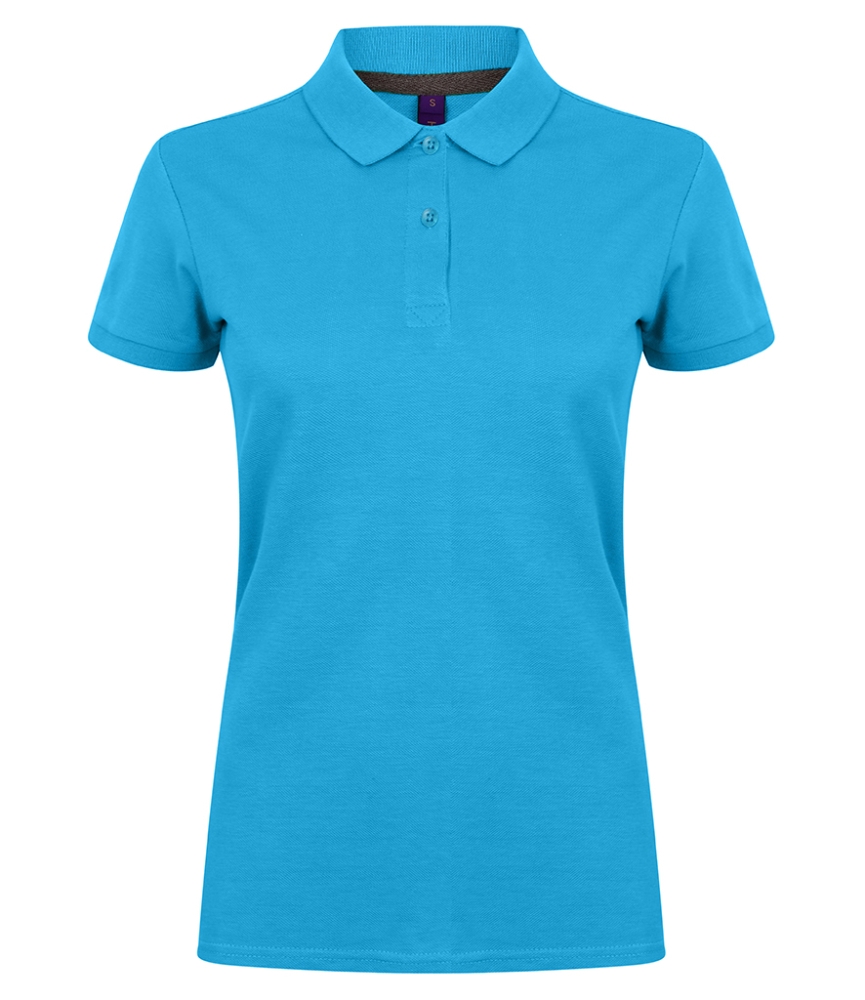 Henbury Ladies Modern Fit Cotton Piqué Polo Shirt