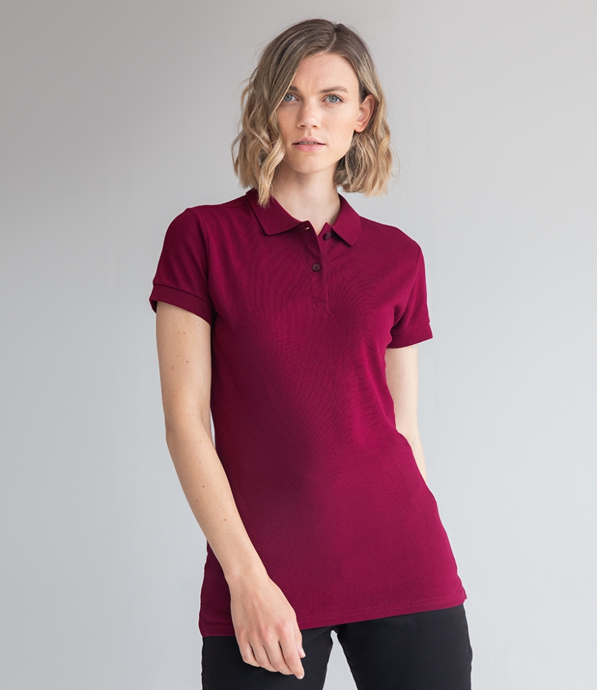 Henbury Ladies Modern Fit Cotton Piqué Polo Shirt
