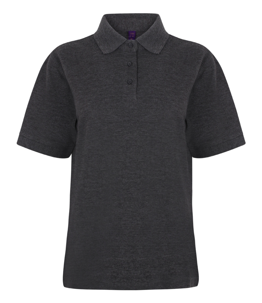 Henbury Ladies Poly/Cotton Piqué Polo Shirt