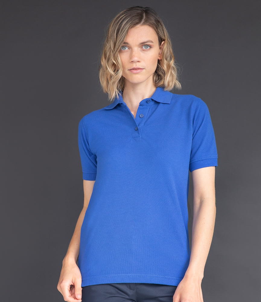 Henbury Ladies Poly/Cotton Piqué Polo Shirt