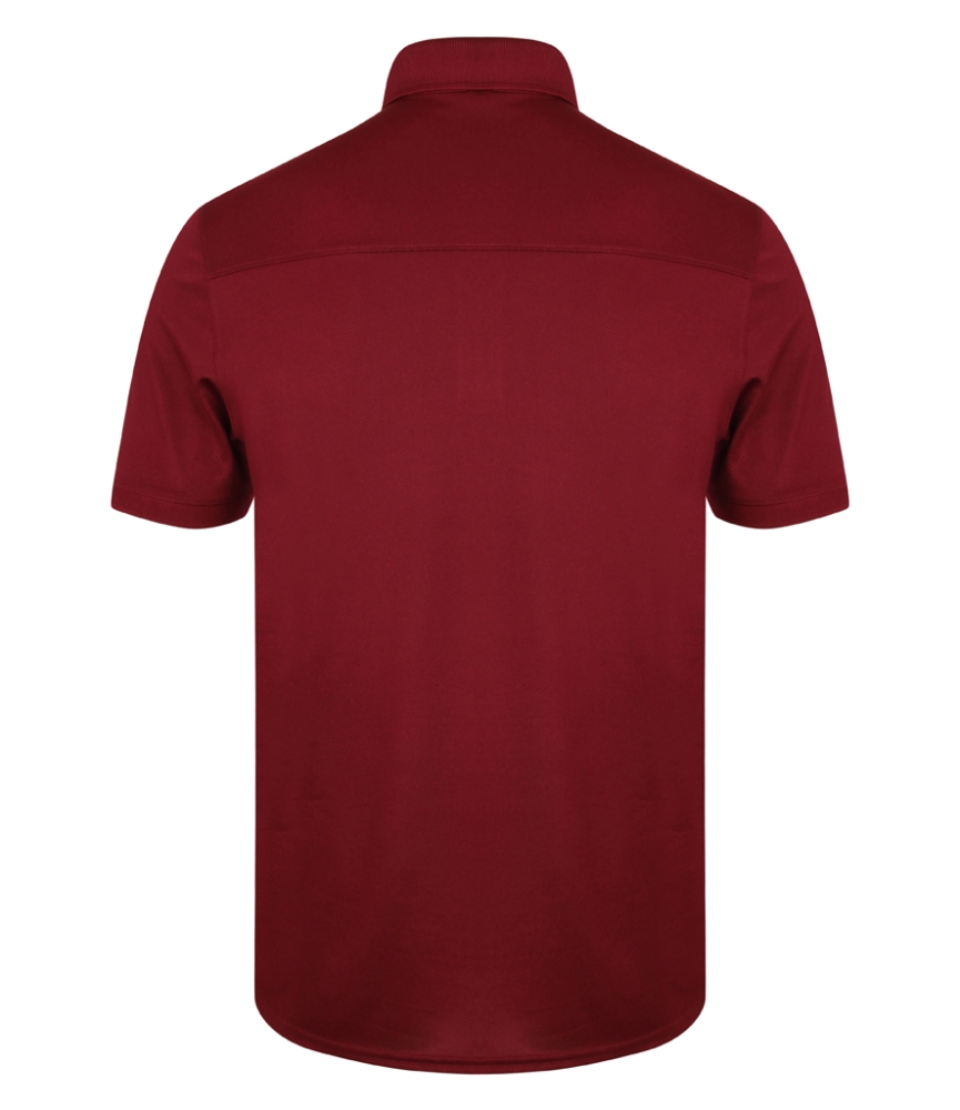 Henbury Slim Fit Stretch Microfine Piqué Polo Shirt