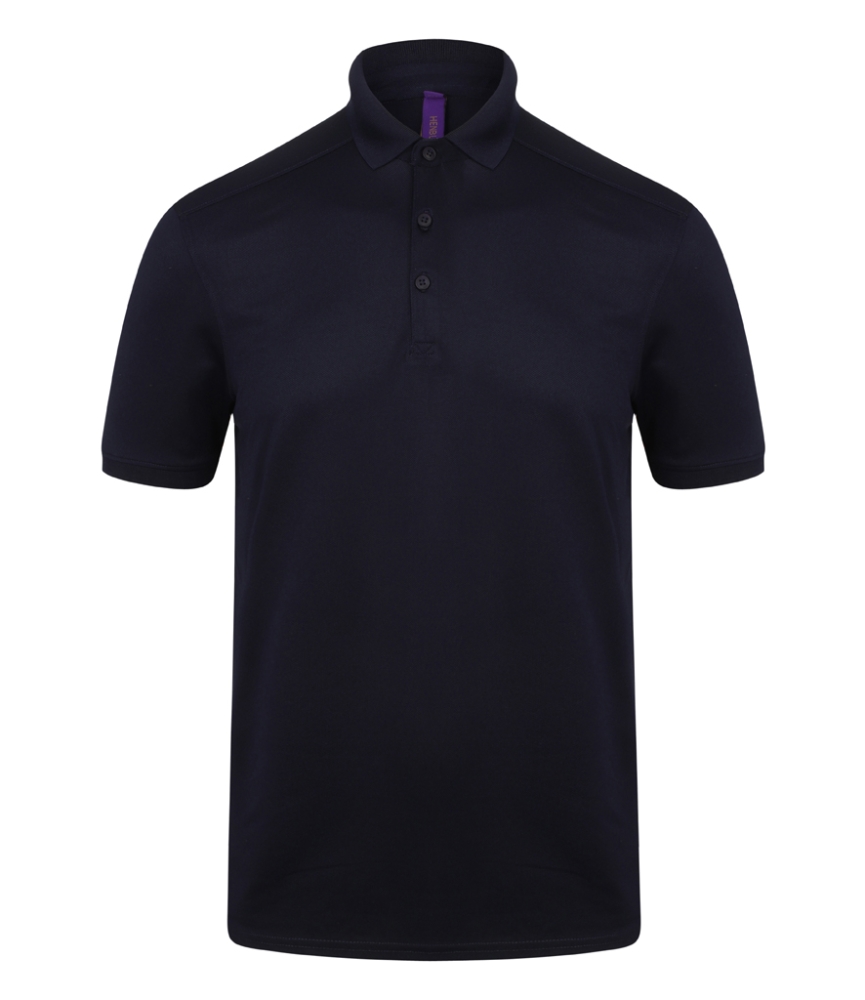 Henbury Slim Fit Stretch Microfine Piqué Polo Shirt