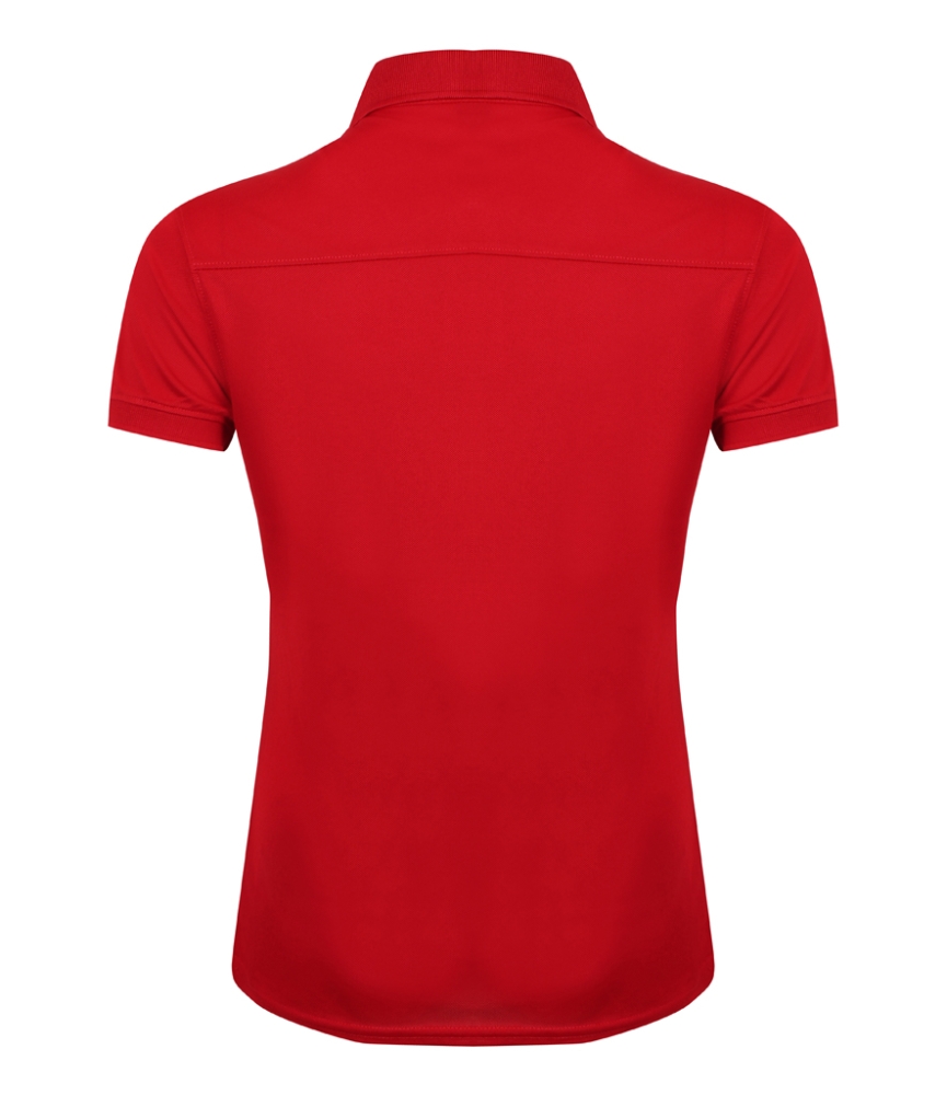 Henbury Ladies Slim Fit Stretch Microfine Piqué Polo Shirt