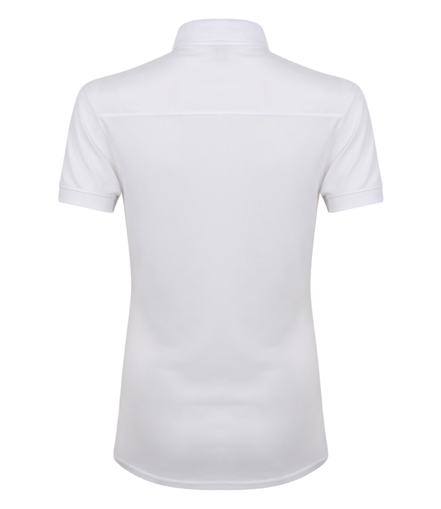 Henbury Ladies Slim Fit Stretch Microfine Piqué Polo Shirt