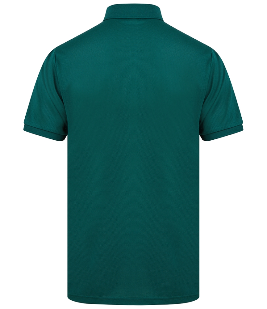 Henbury Recycled Polyester Piqué Polo Shirt