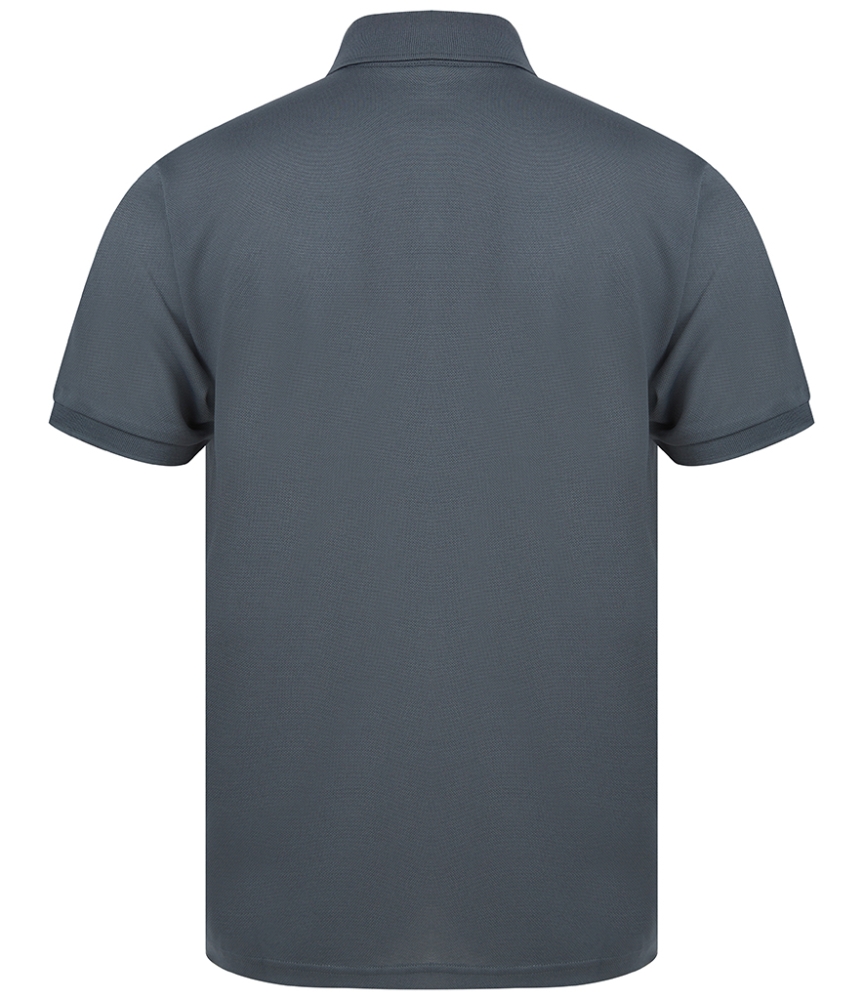 Henbury Recycled Polyester Piqué Polo Shirt