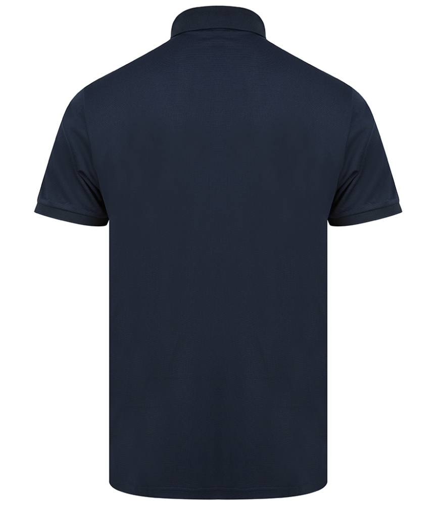 Henbury Recycled Polyester Piqué Polo Shirt