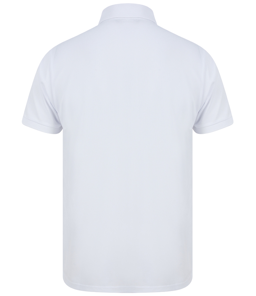 Henbury Recycled Polyester Piqué Polo Shirt