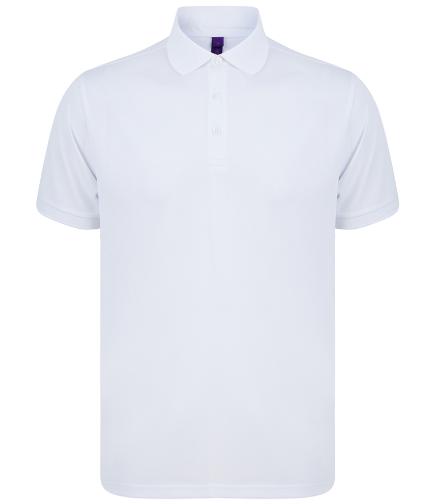 Henbury Recycled Polyester Piqué Polo Shirt