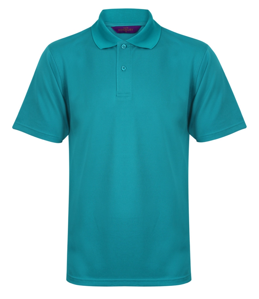 Henbury Coolplus® Wicking Piqué Polo Shirt