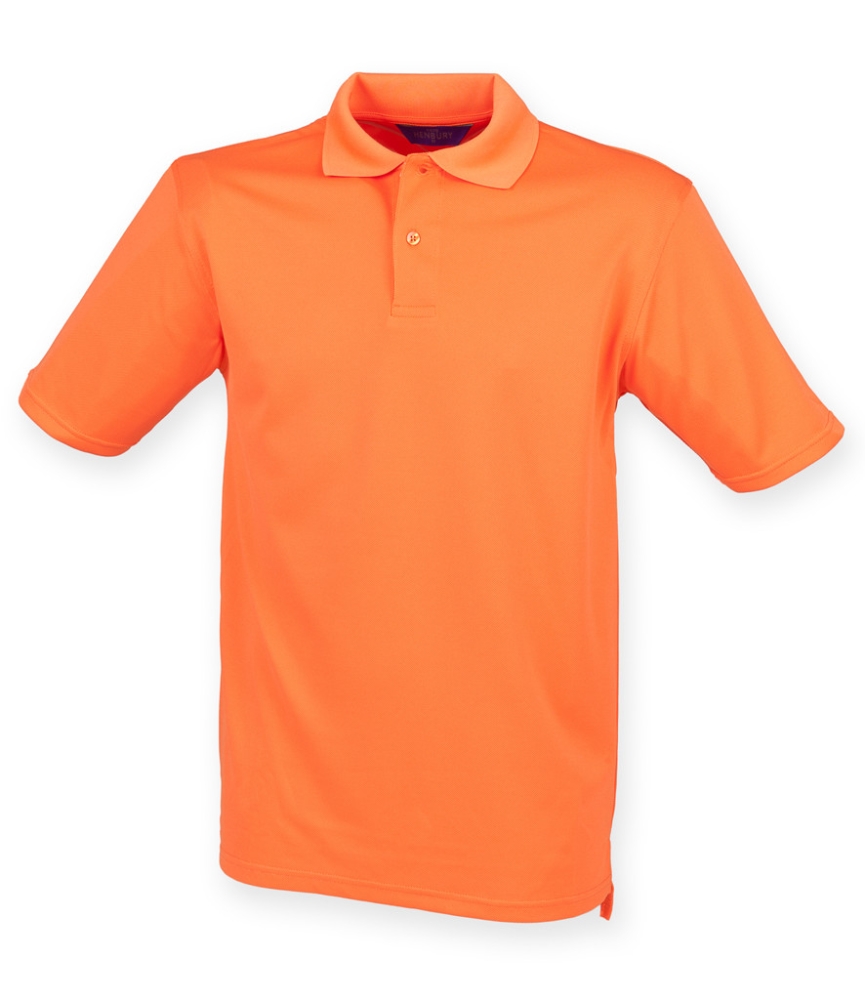 Henbury Coolplus® Wicking Piqué Polo Shirt