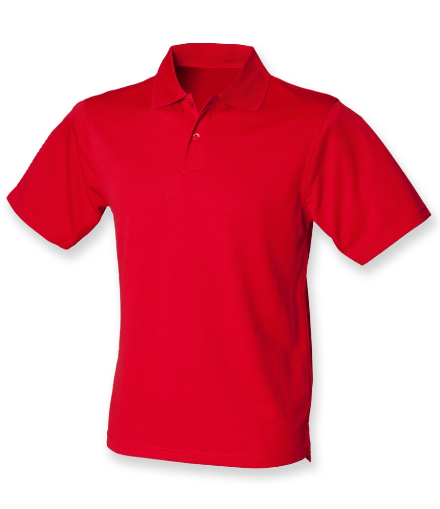 Henbury Coolplus® Wicking Piqué Polo Shirt