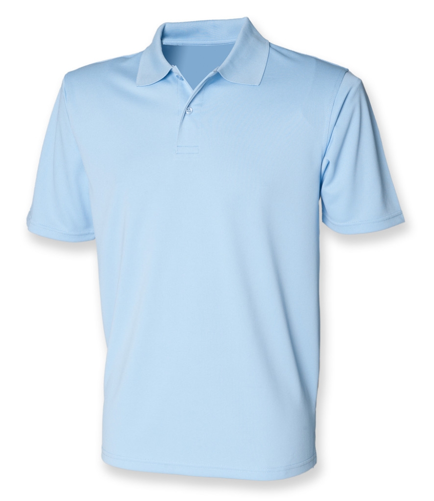 Henbury Coolplus® Wicking Piqué Polo Shirt