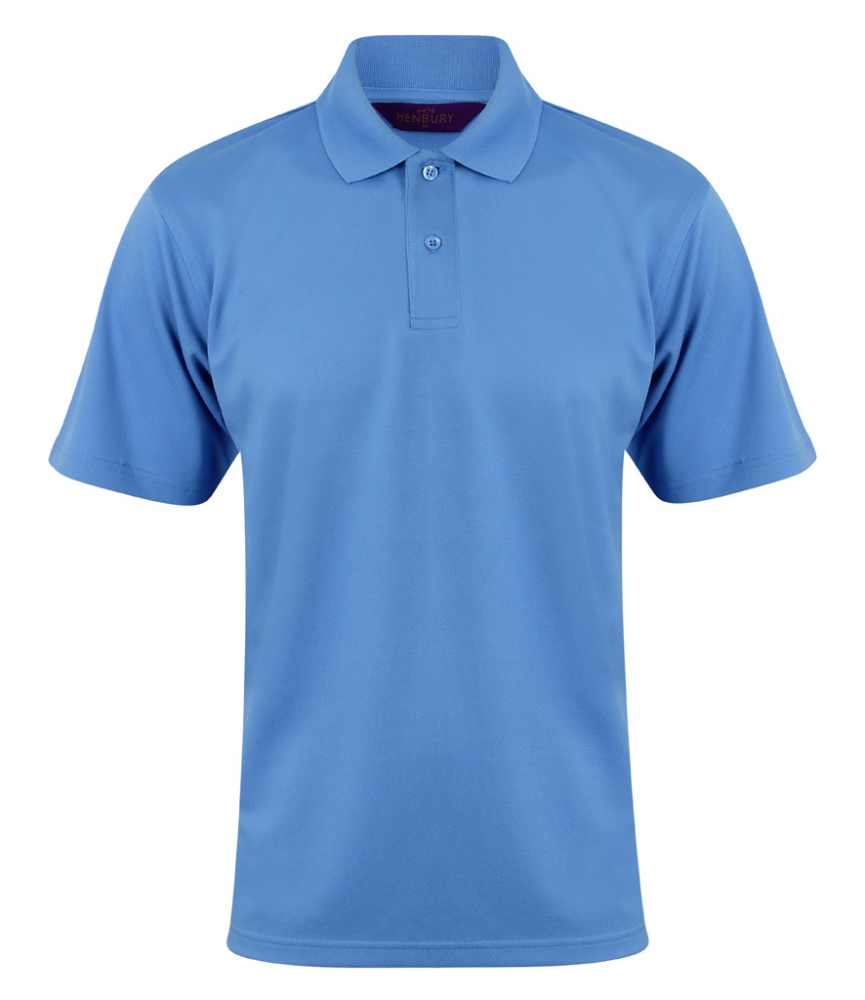 Henbury Coolplus® Wicking Piqué Polo Shirt