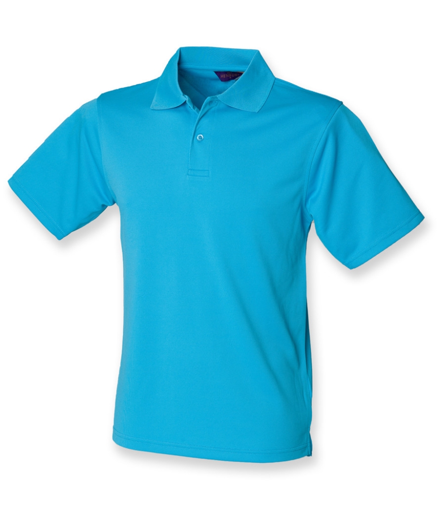 Henbury Coolplus® Wicking Piqué Polo Shirt