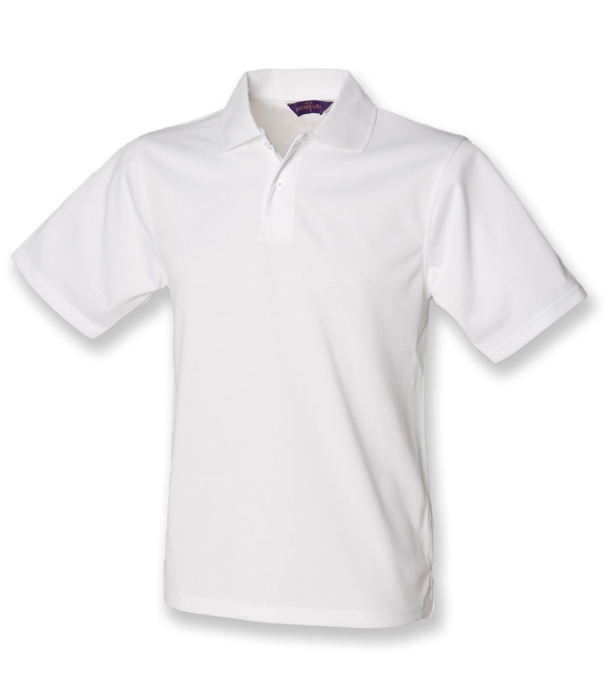 Henbury Coolplus® Wicking Piqué Polo Shirt