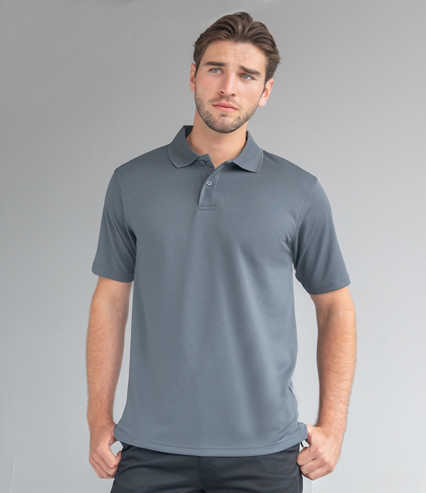 Henbury Coolplus® Wicking Piqué Polo Shirt