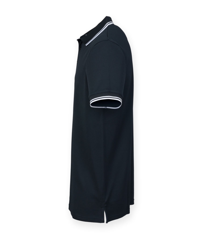Henbury Coolplus® Tipped Polo Shirt