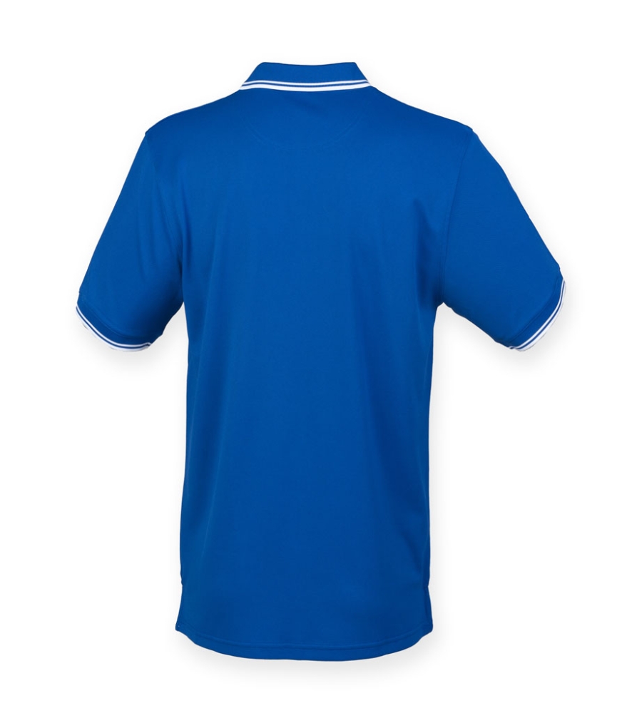 Henbury Coolplus® Tipped Polo Shirt