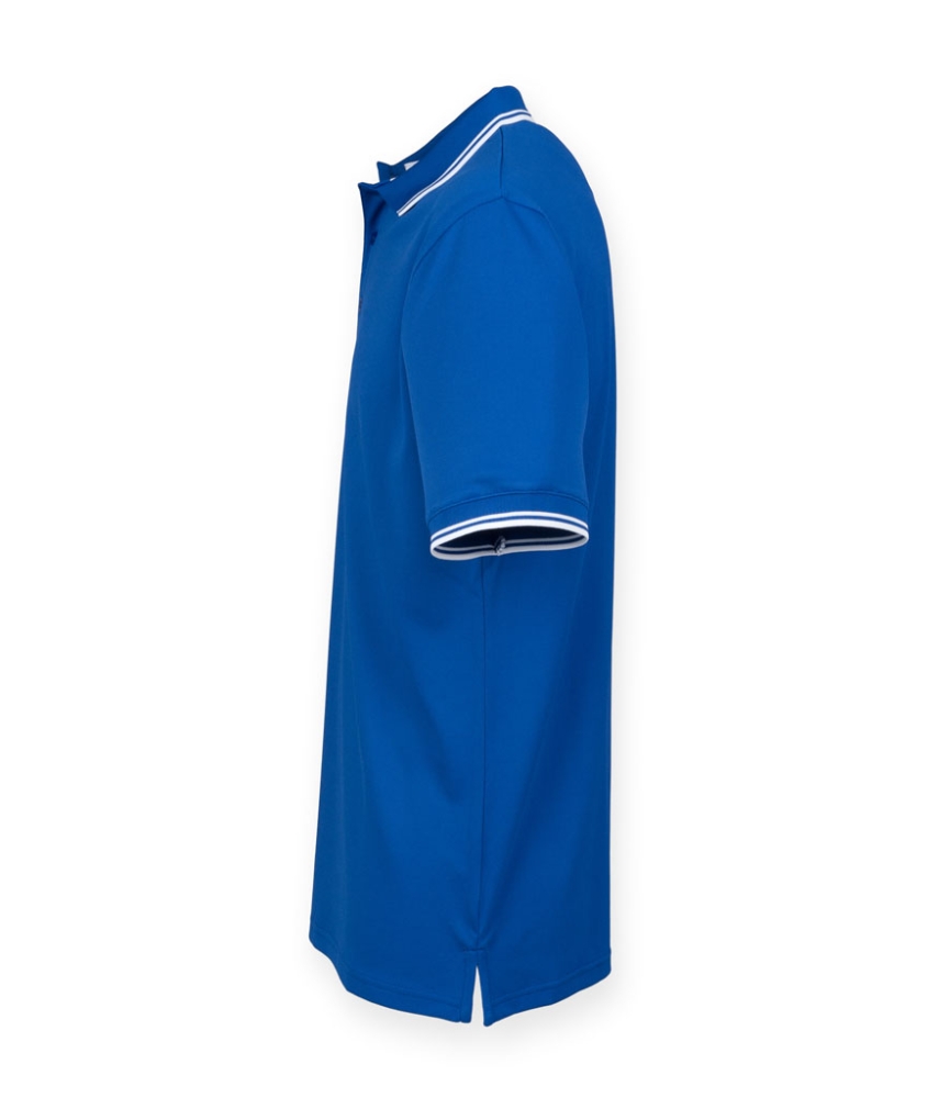 Henbury Coolplus® Tipped Polo Shirt