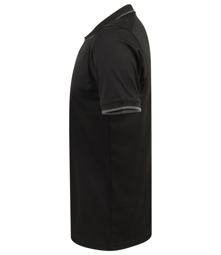 Henbury HiCool® Tipped Polo Shirt