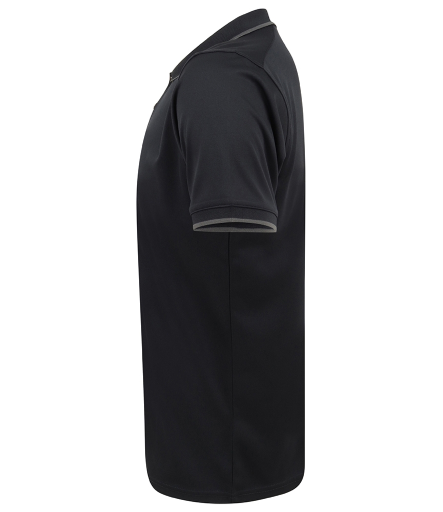 Henbury HiCool® Tipped Polo Shirt