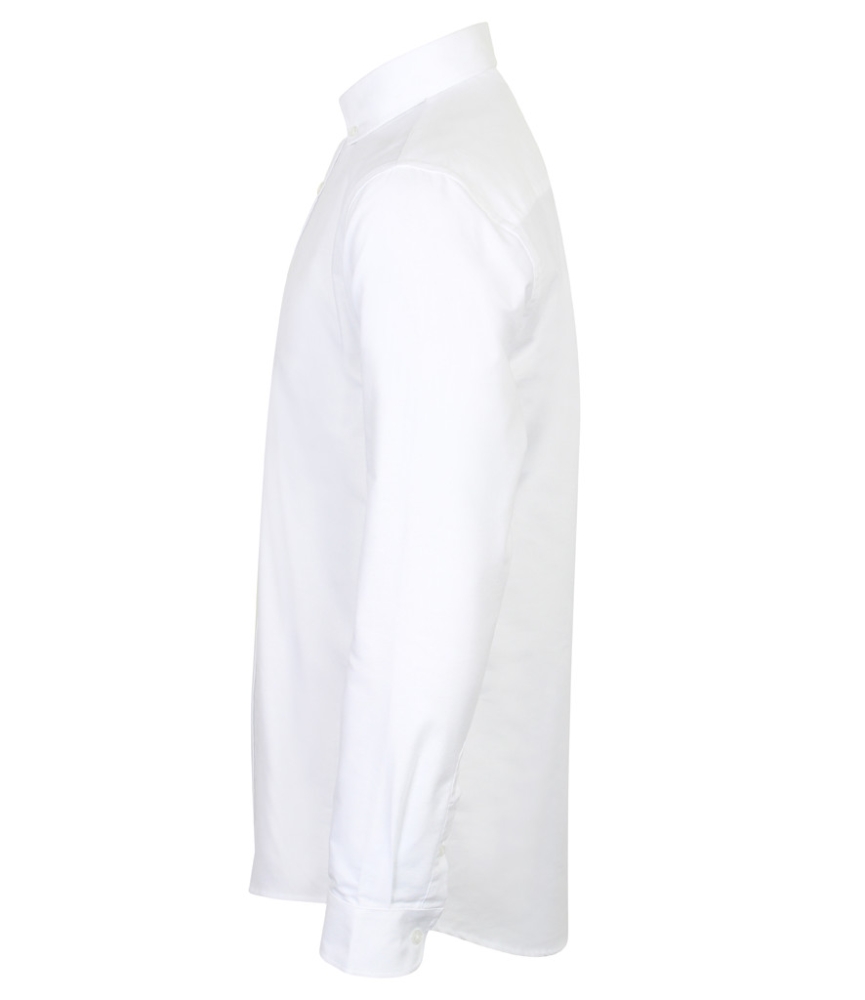 Henbury Modern Long Sleeve Slim Fit Oxford Shirt