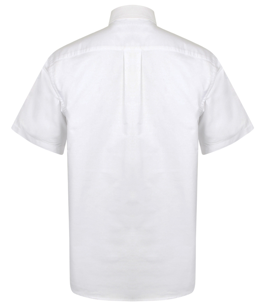 Henbury Short Sleeve Classic Oxford Shirt