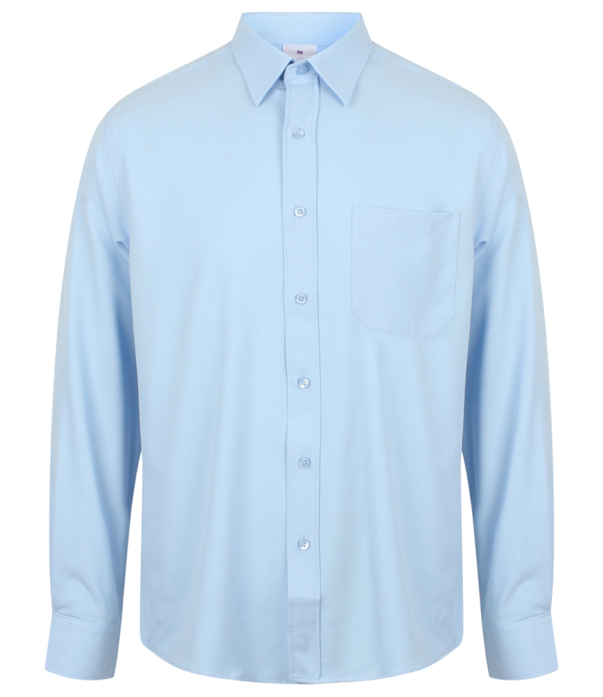 Henbury Long Sleeve Wicking Shirt