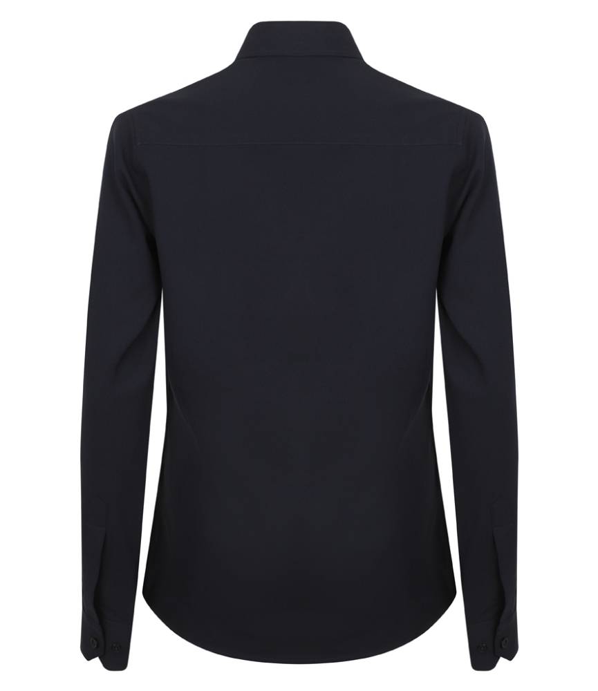 Henbury Ladies Long Sleeve Wicking Shirt