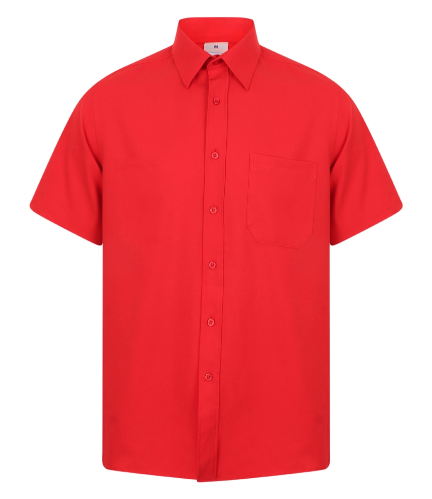 Henbury Short Sleeve Wicking Shirt