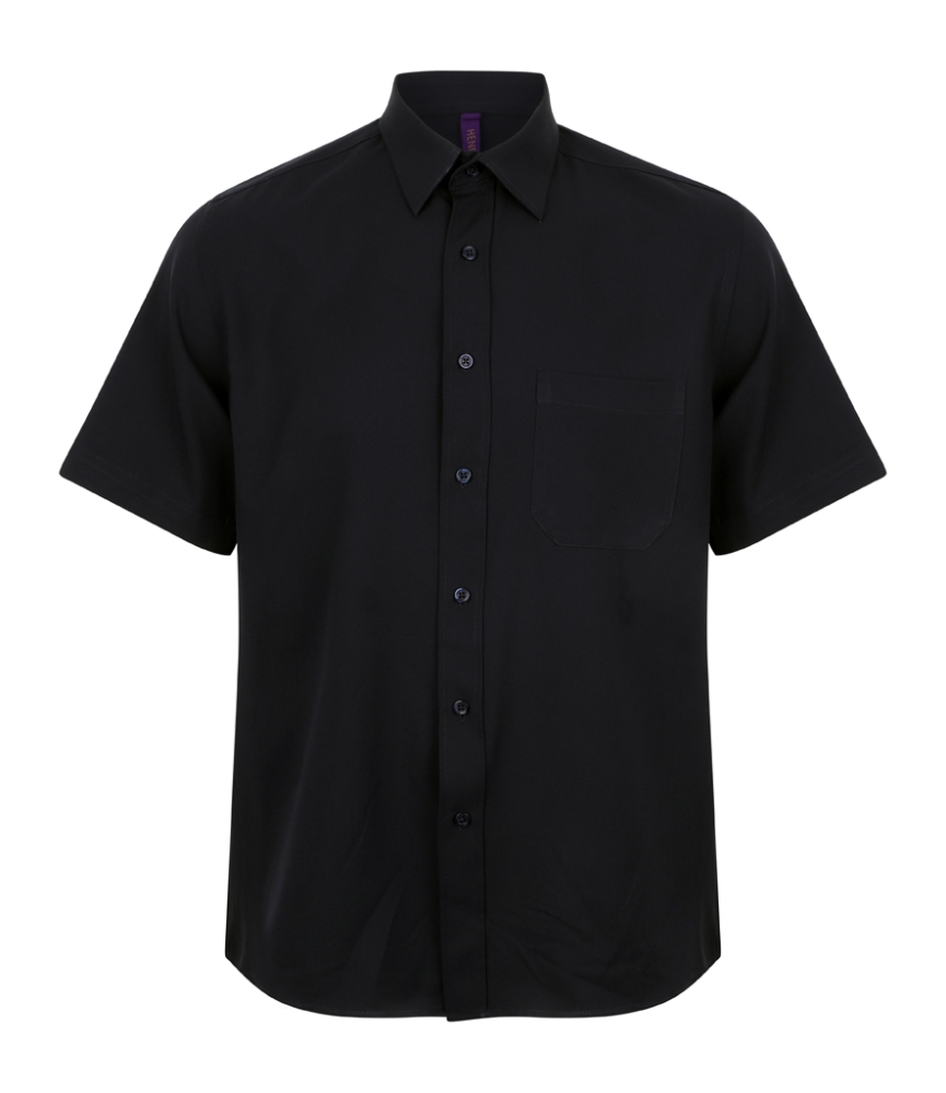 Henbury Short Sleeve Wicking Shirt