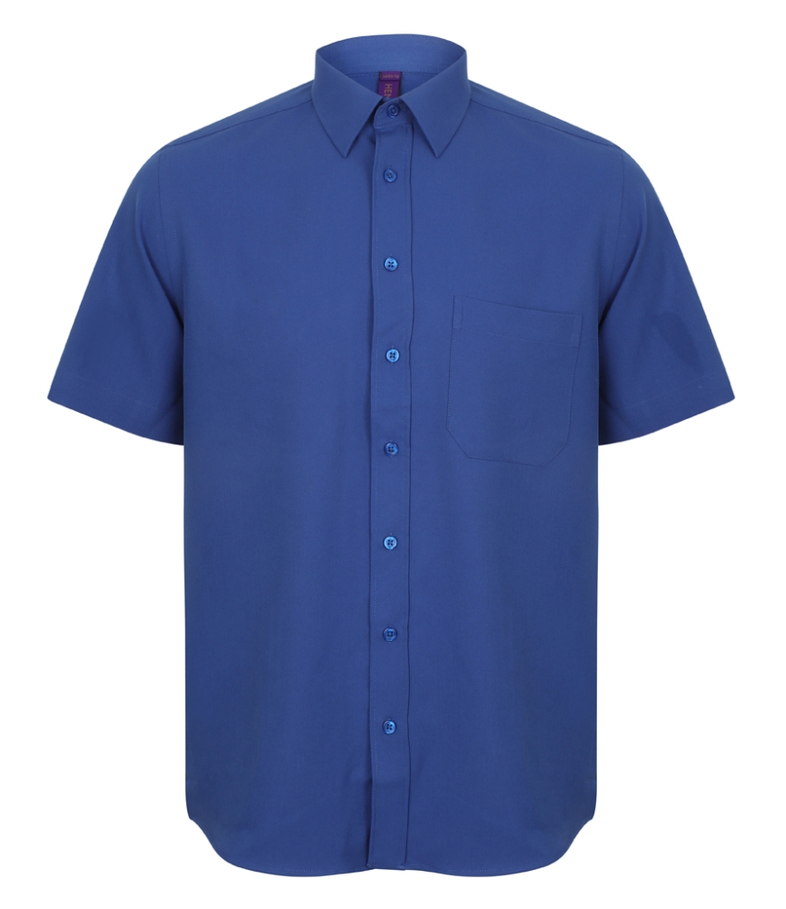 Henbury Short Sleeve Wicking Shirt
