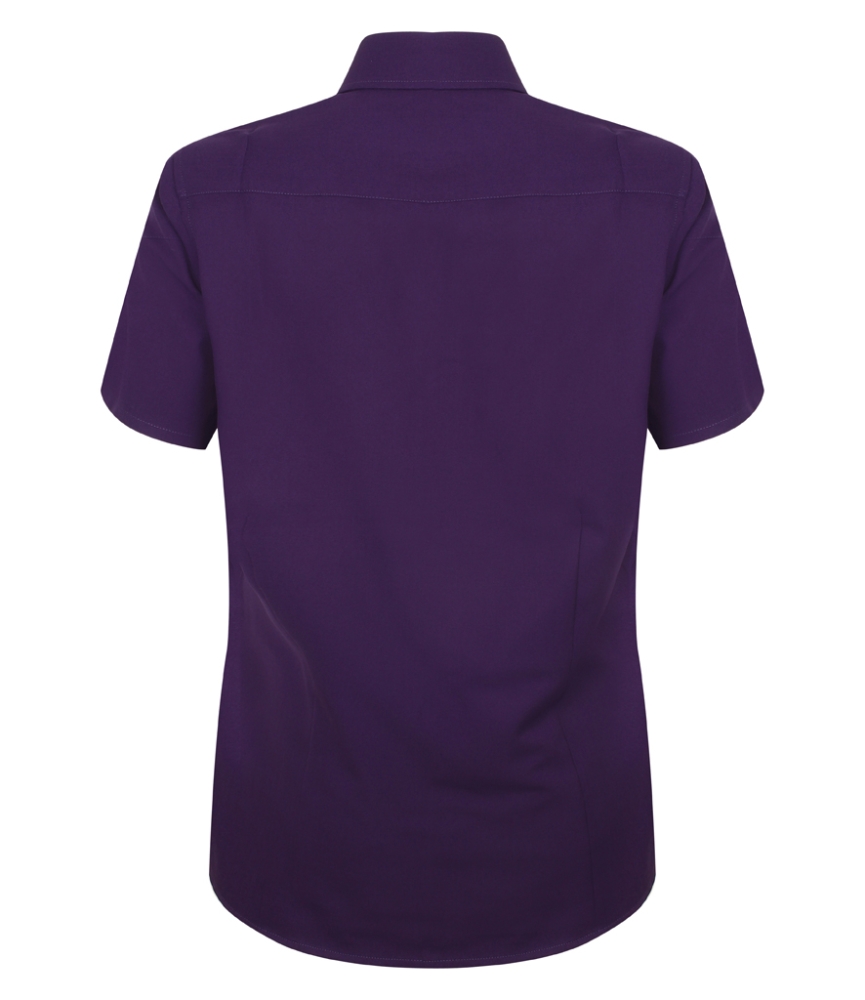 Henbury Ladies Short Sleeve Wicking Shirt