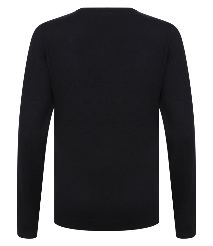 Henbury Ladies Lightweight Cotton Acrylic V Neck Sweater