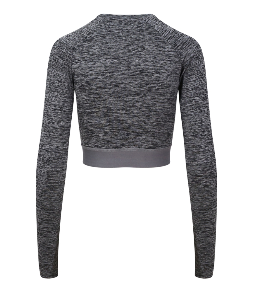 AWDis Ladies Cool Long Sleeve Crop Top