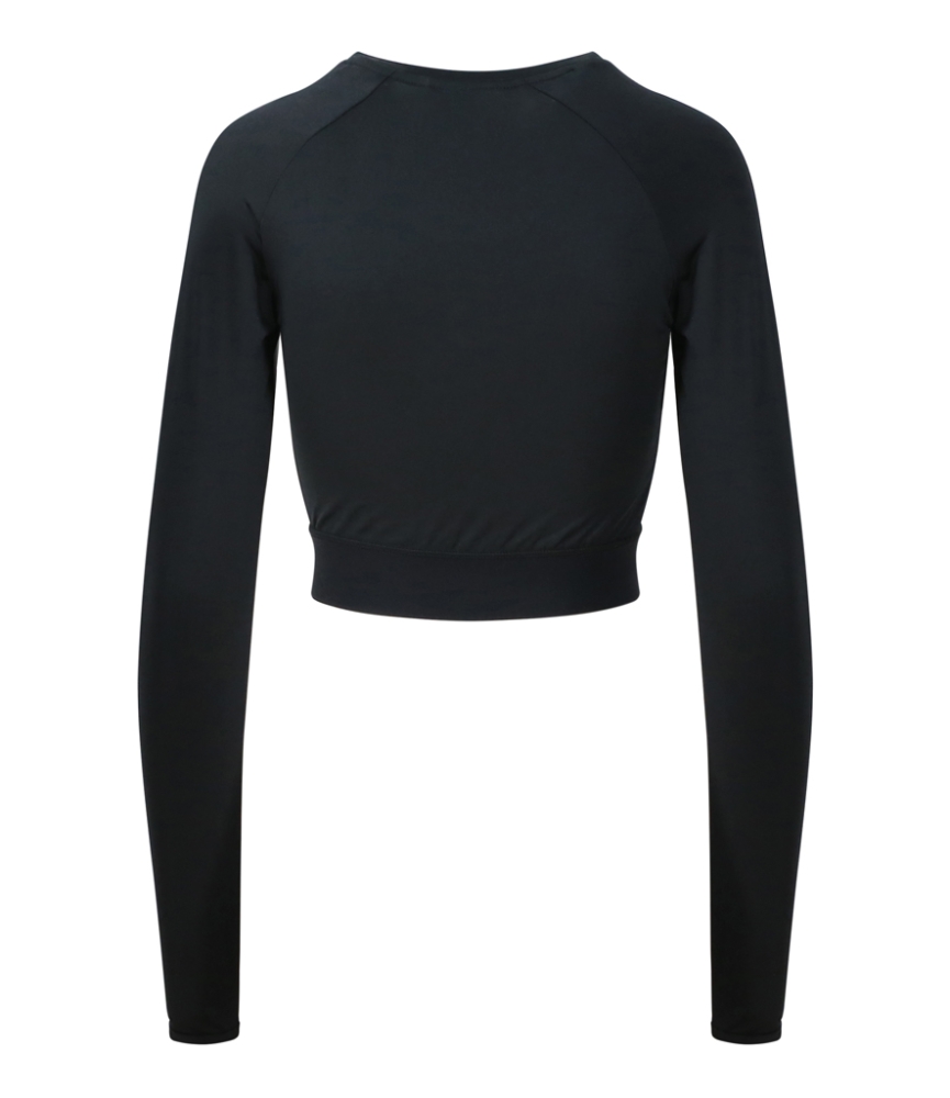 AWDis Ladies Cool Long Sleeve Crop Top