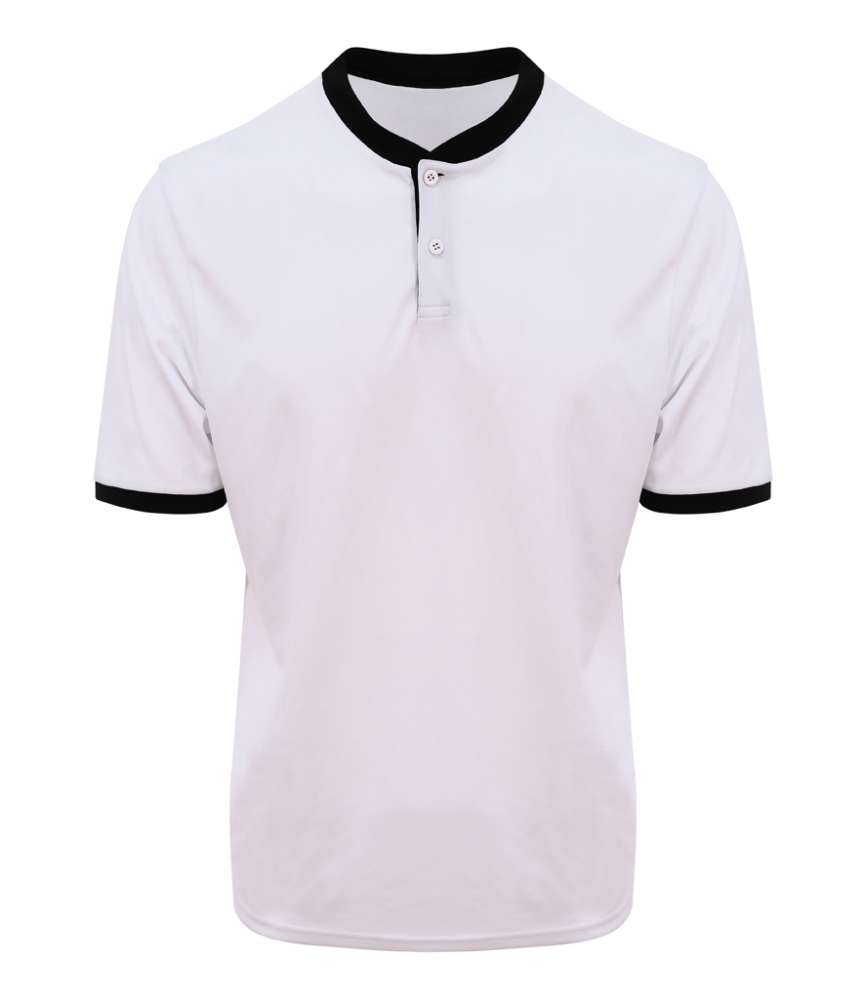 AWDis Cool Stand Collar Sports Polo Shirt
