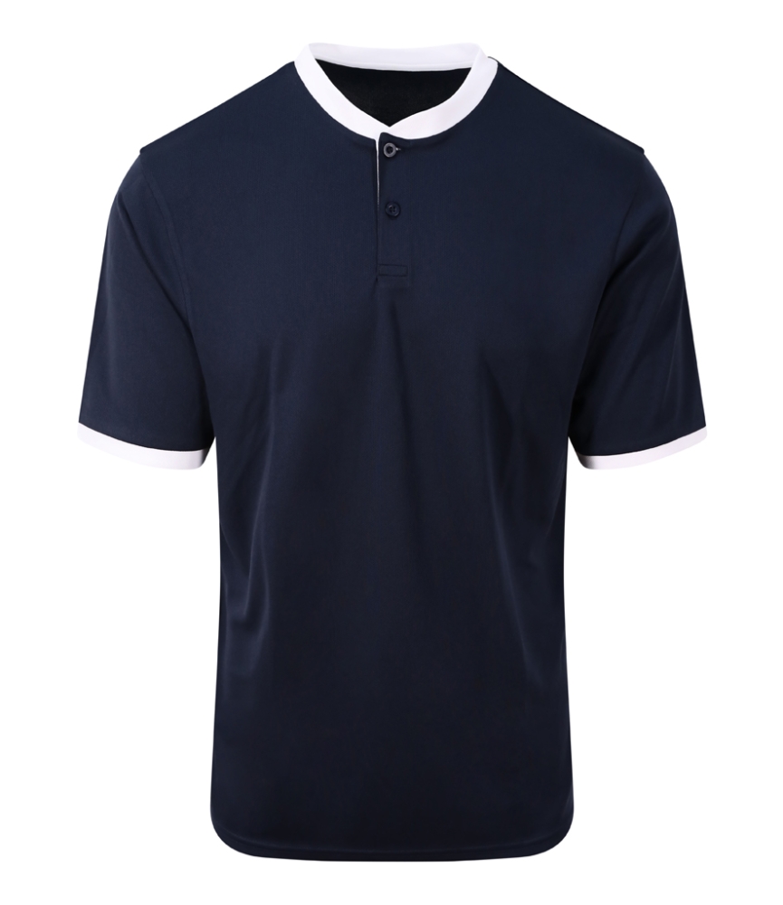 AWDis Cool Stand Collar Sports Polo Shirt