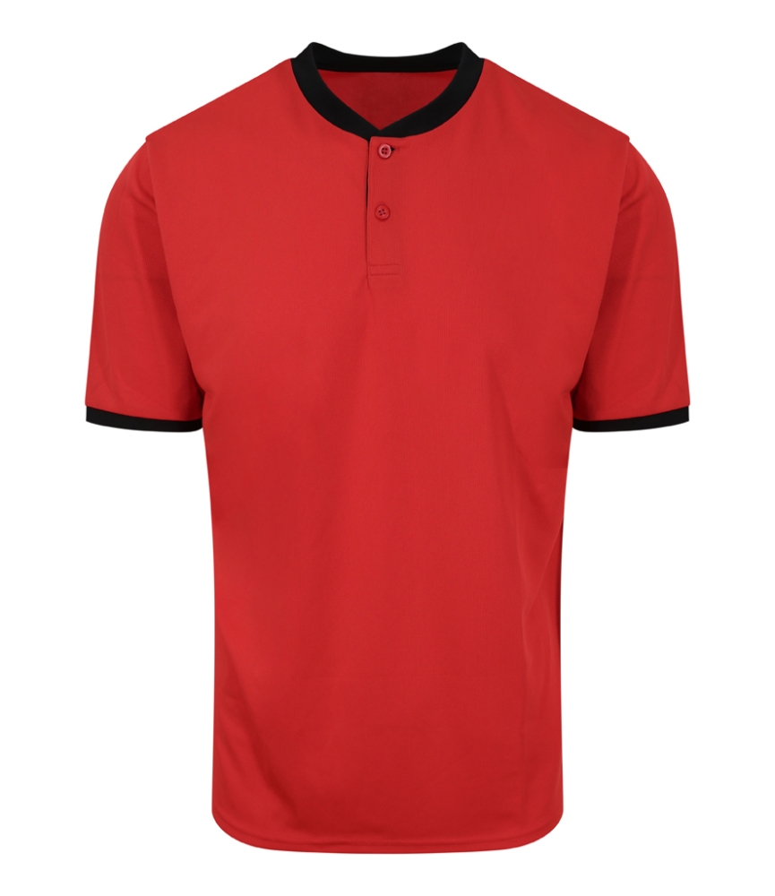 AWDis Cool Stand Collar Sports Polo Shirt