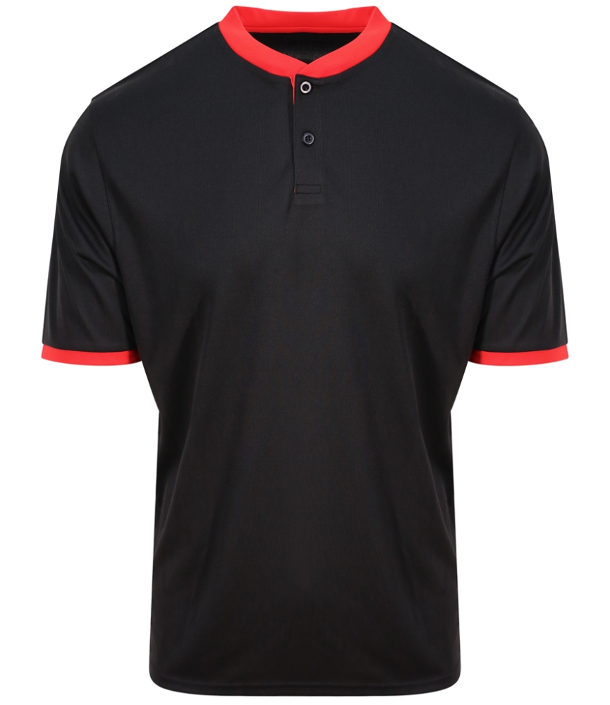 AWDis Cool Stand Collar Sports Polo Shirt