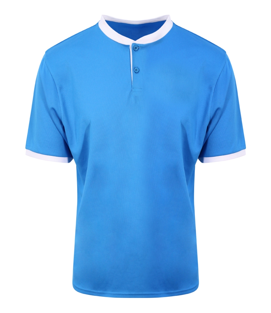 AWDis Cool Stand Collar Sports Polo Shirt