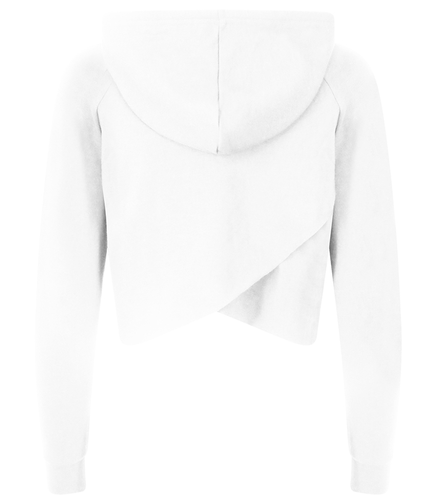 AWDis Ladies Cool Cross Back Cropped Hoodie